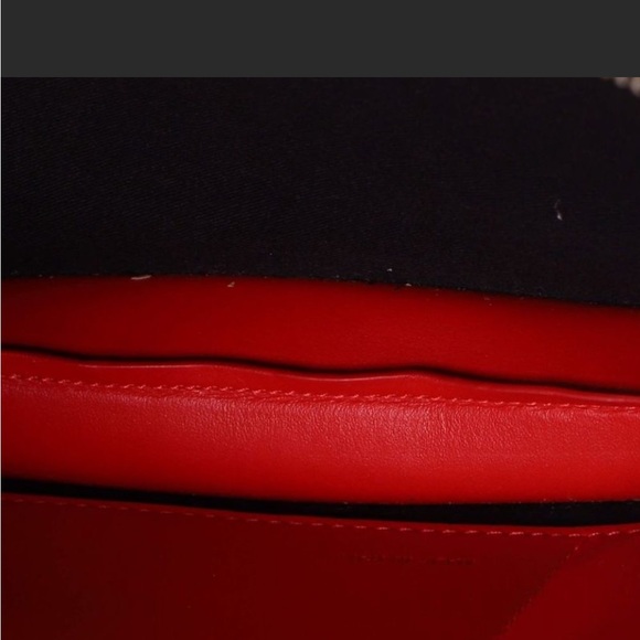 Authentic Christian Louboutin leather Portfolio bag with spikes - Picture 5 of 6